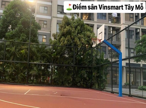 Điểm sân Vinsmart Tây Mỗ - Trung tâm bóng rổ FBC